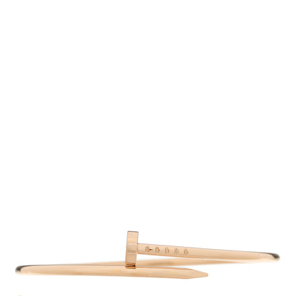 Cartier 18K Pink Gold Small Juste Un Clou Bracelet 16 1 of 4