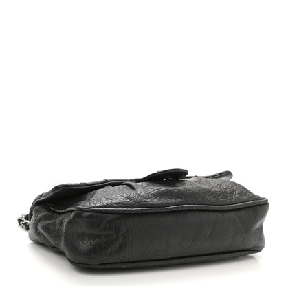 Chanel Distressed Lambskin Lady Braid Flap Black 4 of 10