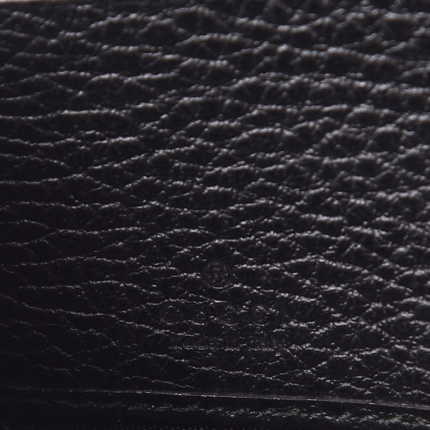 Gucci Dollar Calfskin GG Marmont Zip Around Wallet Black 6 of 10