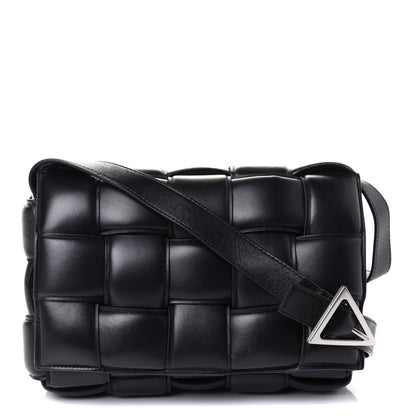 Bottega Veneta Nappa Maxi Intreccio Padded Cassette Crossbody Bag Black 1 of 4