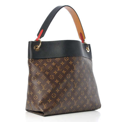 Louis Vuitton Monogram Tuileries Hobo Black 3 of 7
