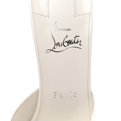 Christian Louboutin Patent Me Dolly 100 Sandals 40 White 7 of 7