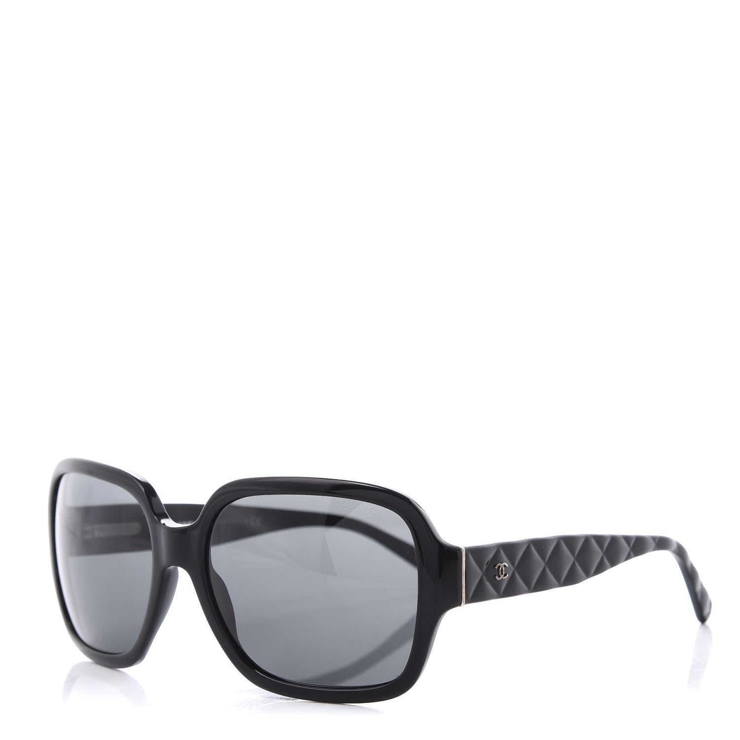 Chanel Quilted CC Sunglasses 5124 Black 1 of 9
