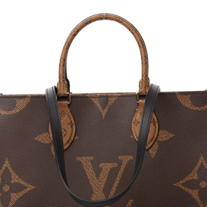 Louis Vuitton Reverse Monogram Giant Onthego MM 10 of 11
