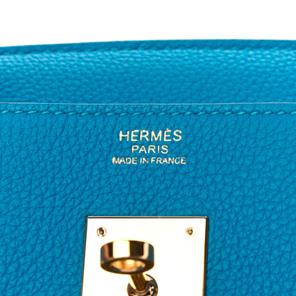 Hermes Togo Birkin 30 Bleu Zanzibar 6 of 10