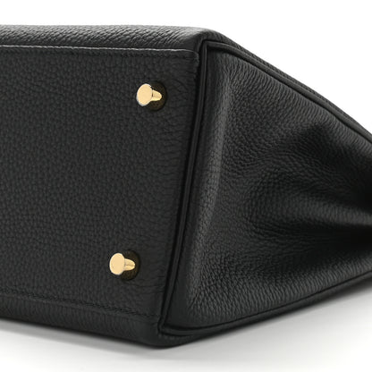 Hermes Togo Kelly Retourne 28 Black 9 of 11