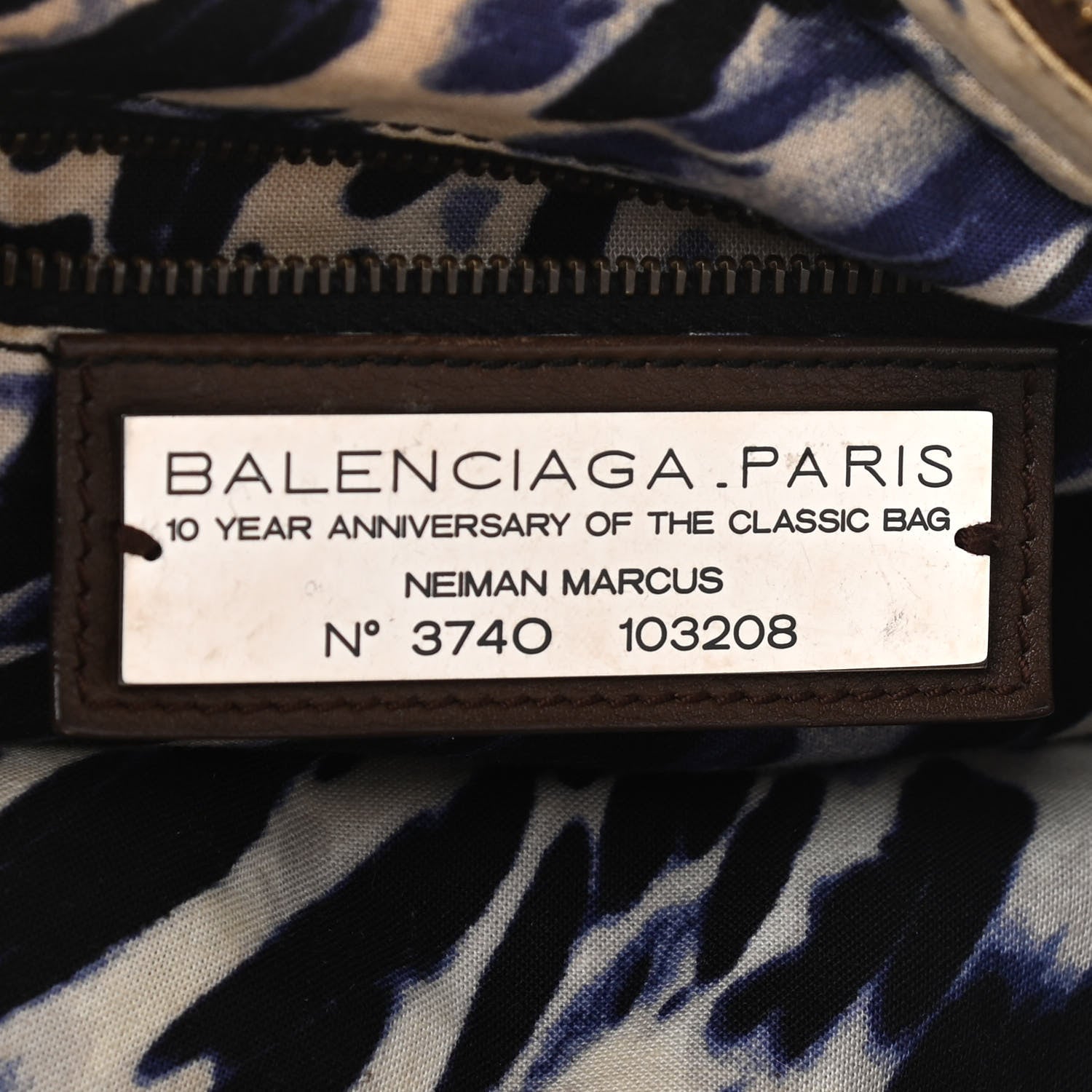 Balenciaga Metallic Craquele Calfskin Classic Hardware First Bronze 7 of 15