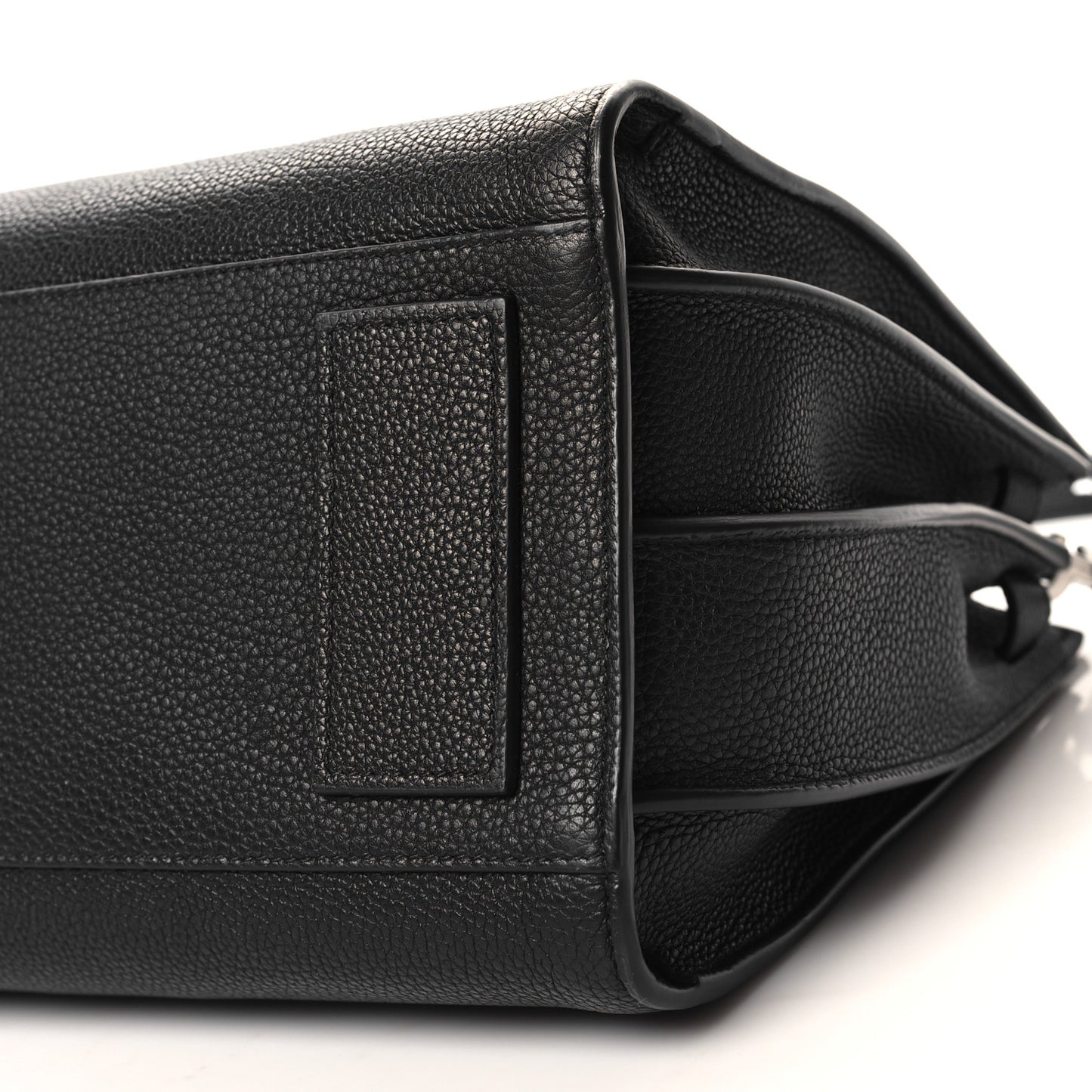 Grained Calfskin Small Supple Sac De Jour Black