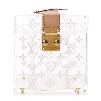 Louis Vuitton Transparent Plexiglass Cube Scott Box 1 of 12