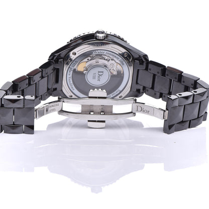 Christian Dior Stainless Steel Ceramic 38mm Dior VIII Automatic Watch Black 6 of 6