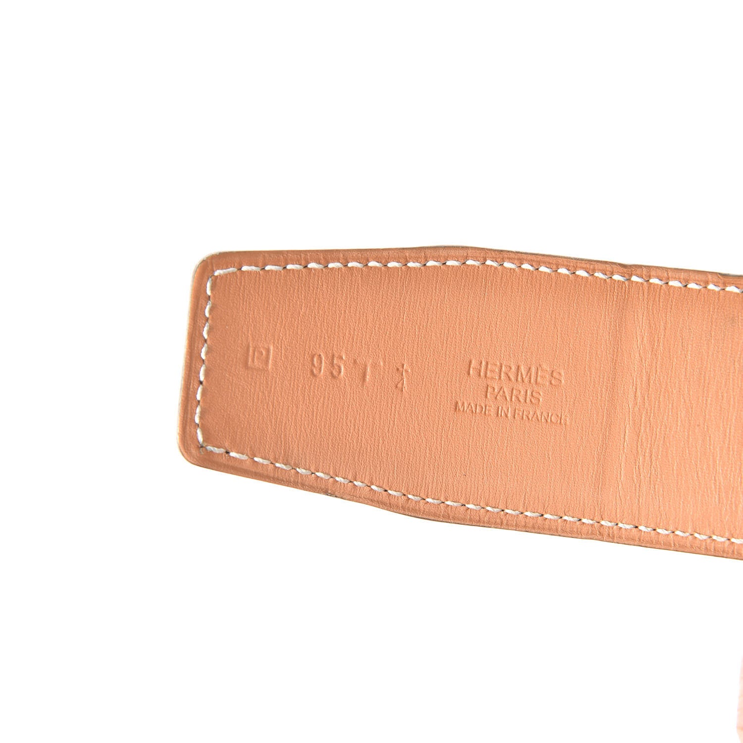 Hermes Box Chamonix 42mm Constance Reversible H Belt 95 Black Natural 3 of 5