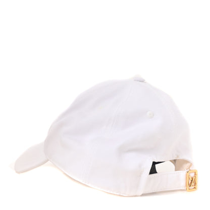 Louis Vuitton Cotton Baseball Cap M White 4 of 9
