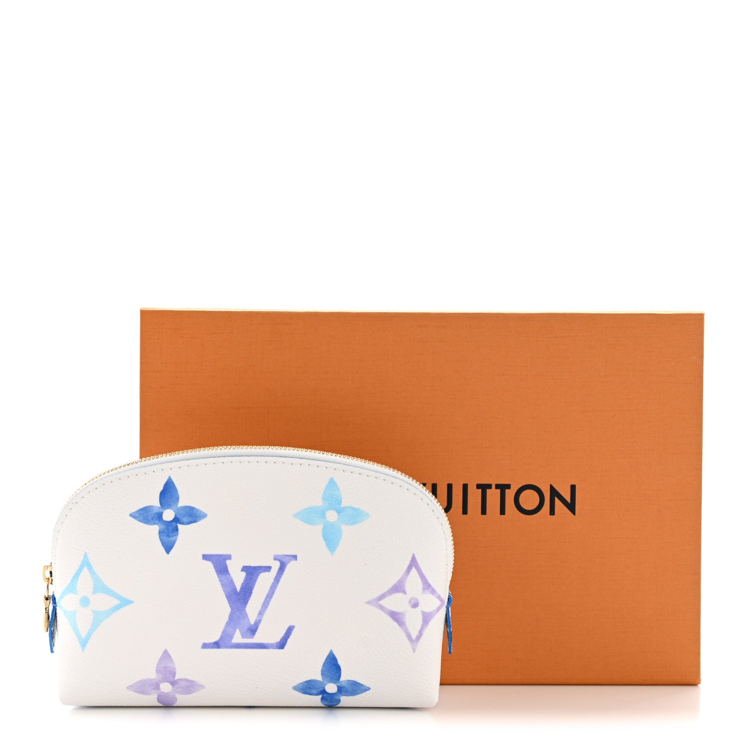 Louis Vuitton Monogram Giant By The Pool Cosmetic Pouch PM Blue 7 of 7