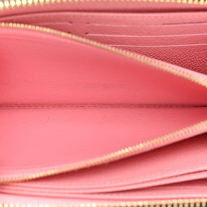 Louis Vuitton Monogram 2020 Christmas Animation Swing Ride Zippy Wallet Pink Poppy 7 of 13