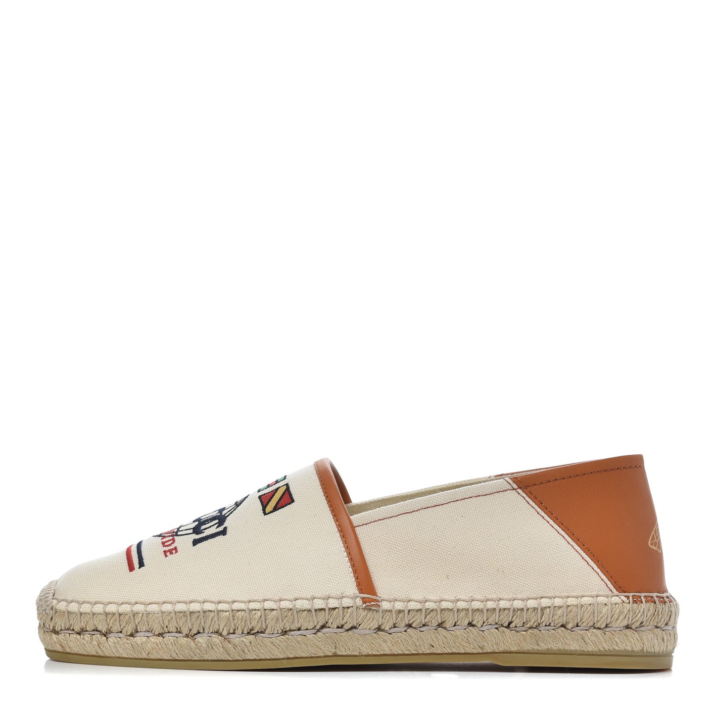 Canvas Worldwide Mens Espadrilles 7.5 Raw Cognac