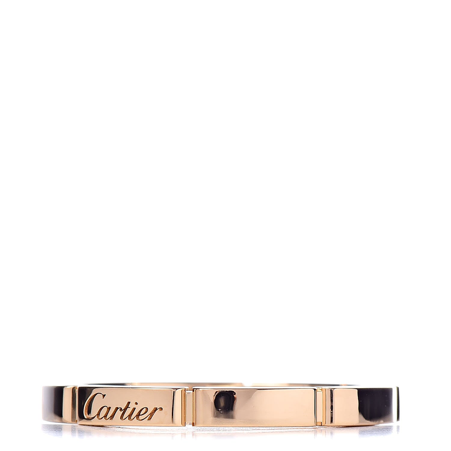 Cartier 18K Yellow Gold 2.5mm Maillon Panthere Wedding Band Ring 62 10 3 of 6