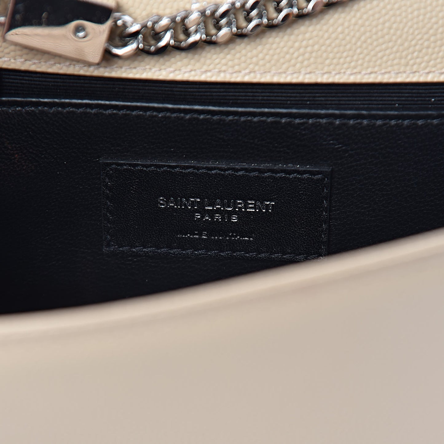 Grain De Poudre Small Monogram Kate Satchel Nude Powder