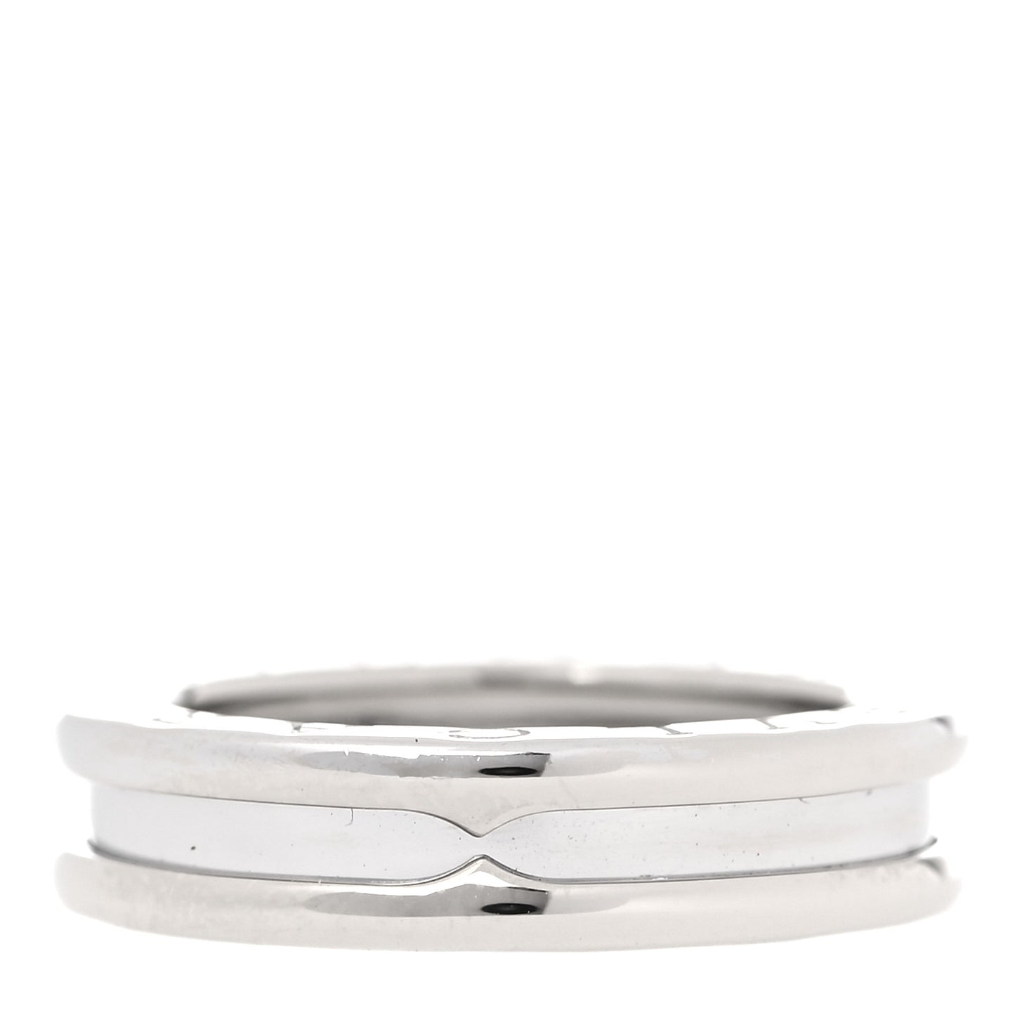 18K White Gold B.Zero1 One-Band Ring 48 4.5