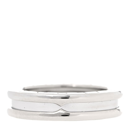 Bulgari 18K White Gold B.Zero1 One-Band Ring 48 4.5 1 of 5