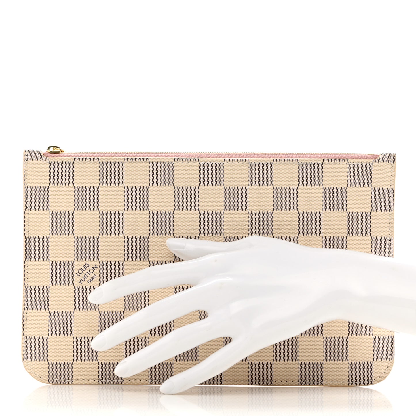 Damier Azur Neverfull MM GM Pochette Rose Ballerine