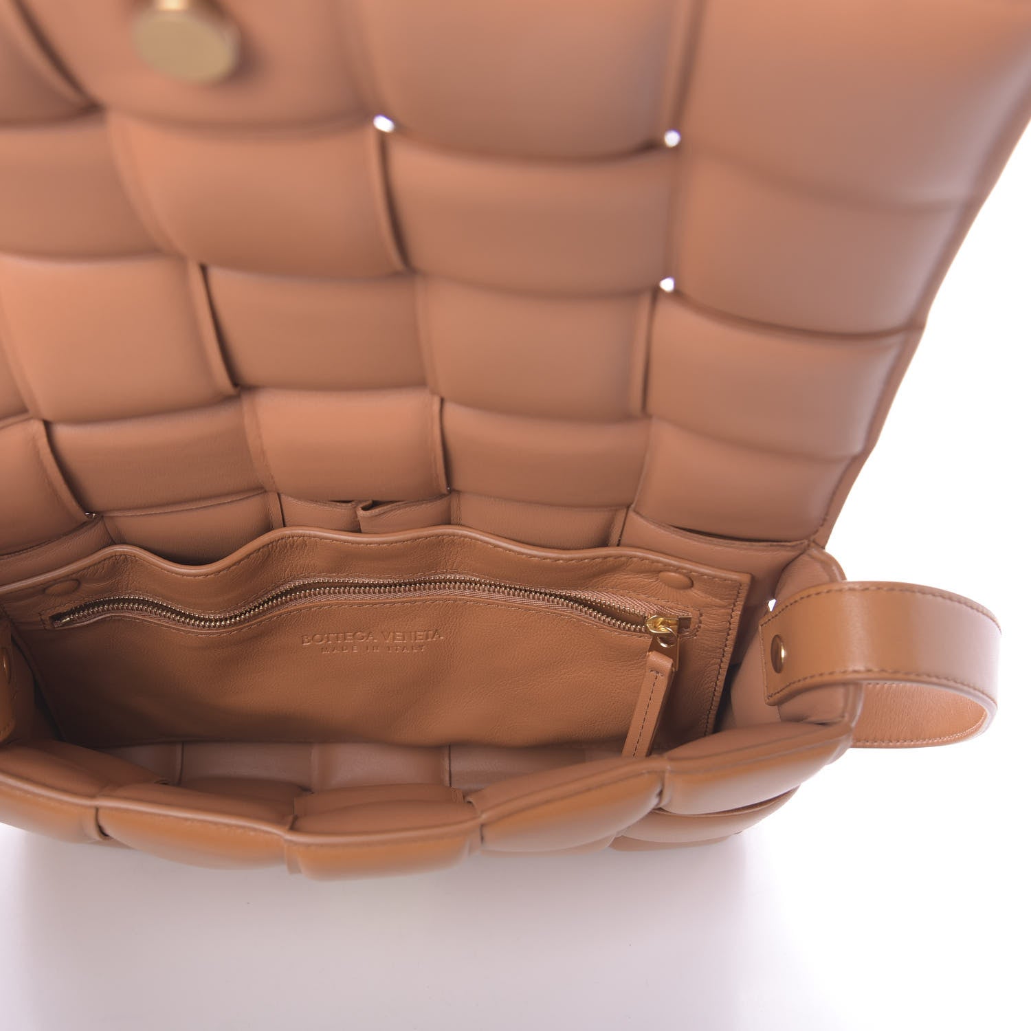 Bottega Veneta Nappa Maxi Intreccio Padded Cassette Crossbody Bag Clay 5 of 8