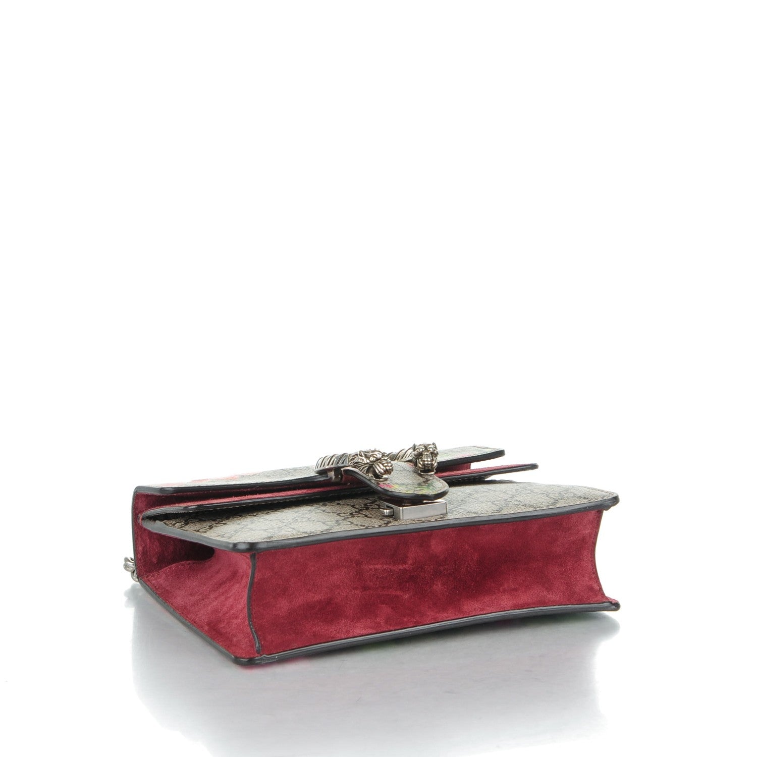 Gucci GG Supreme Monogram Blooms Mini Dionysus Shoulder Bag Beige Multicolor Dry Rose 4 of 7