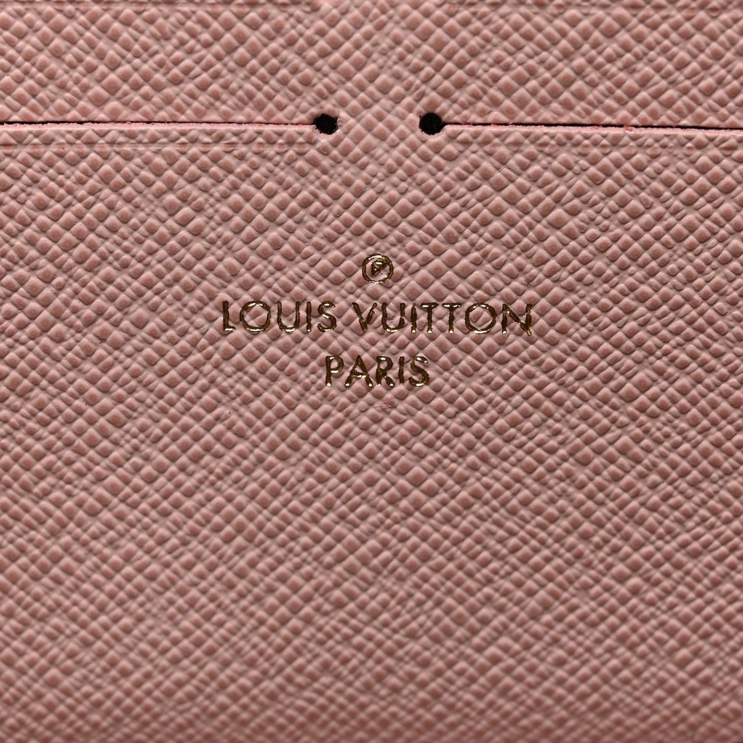 Monogram Clemence Wallet Rose Ballerine