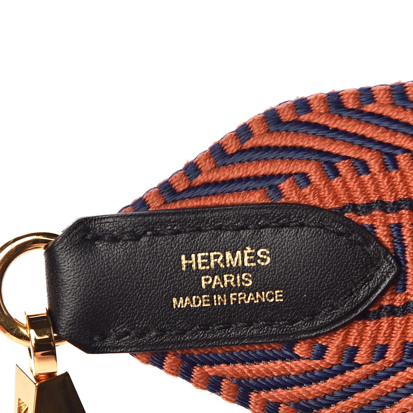 Toile Swift 50mm Sangle Cavale Shoulder Strap Bleu Indigo Terre Battue Black