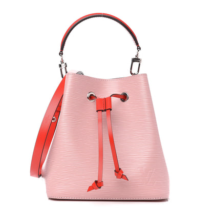Louis Vuitton Epi NeoNoe BB Rose Ballerine 1 of 12