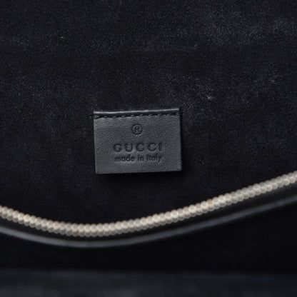 Gucci GG Supreme Monogram Crystal Small Dionysus Shoulder Bag Black 7 of 11