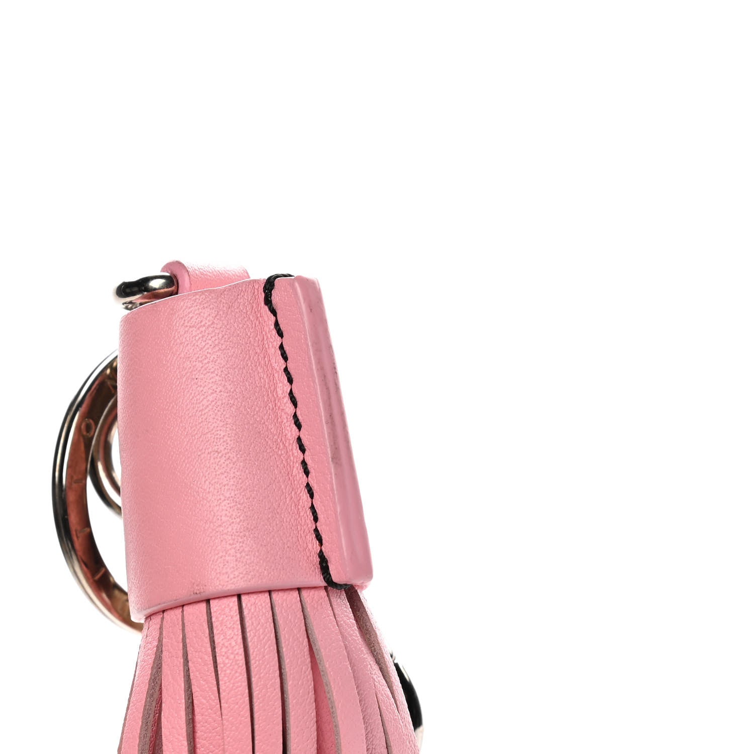 Louis Vuitton Calfskin Tassel Bag Charm Pink 6 of 8