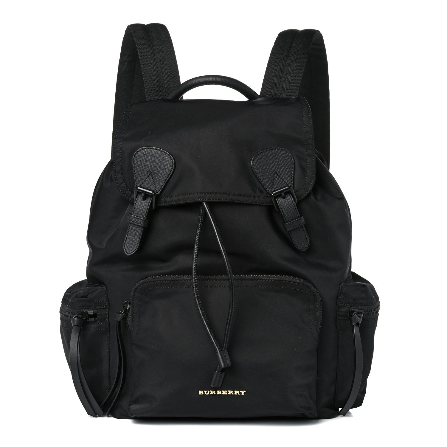 Burberry Technical Nylon Large Rucksack Backpack Black 1 of 10