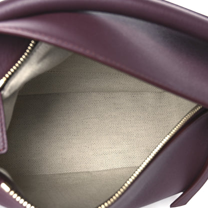 Loewe Soft Grained Calfskin Small Puzzle Edge Bag Dark Burgundy 5 of 11