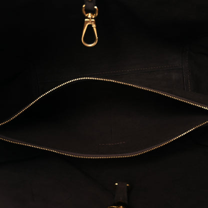 Louis Vuitton Calfskin Monogram Kimono Tote  Black 5 of 9