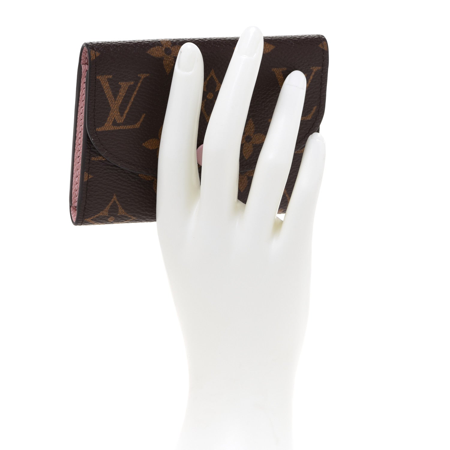 Louis Vuitton Monogram Rosalie Coin Purse Rose Ballerine 2 of 7