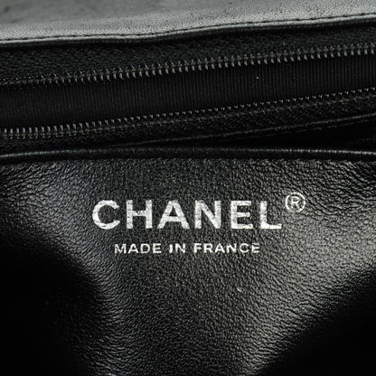Chanel Lambskin Quilted Mini Square Flap Black 6 of 7