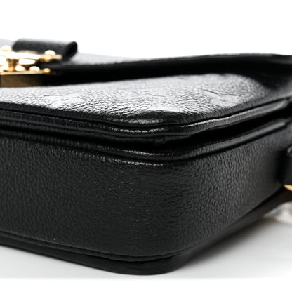 Louis Vuitton Empreinte Pochette Metis East West Black 9 of 10