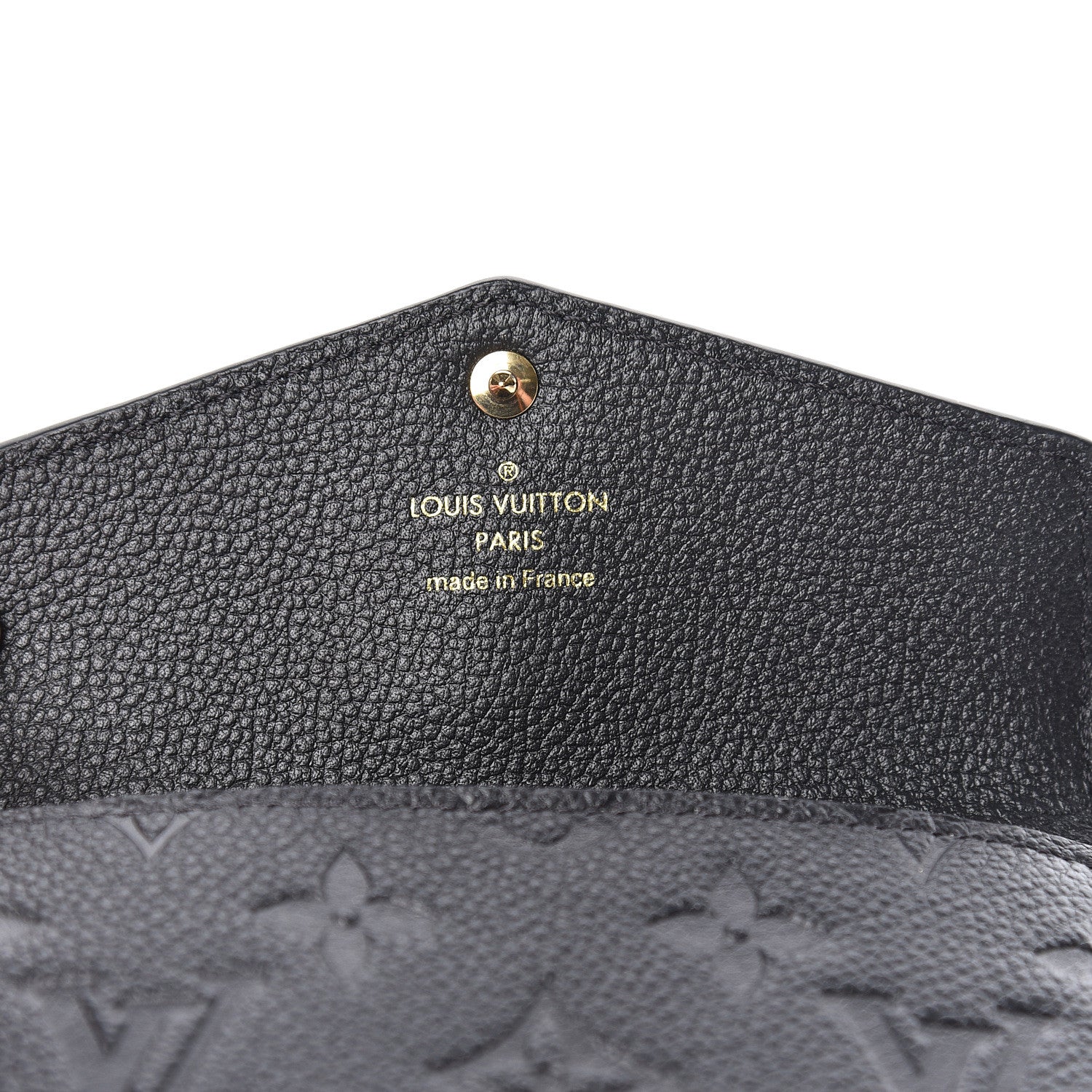 Louis Vuitton Empreinte Key Pouch Black 6 of 7
