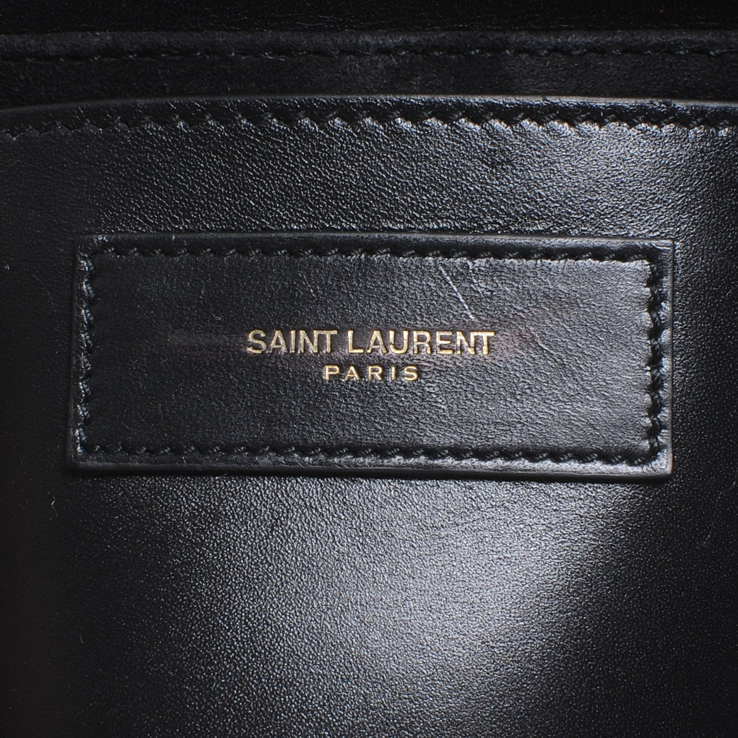 Leather Classic Small Lulu Bag Black