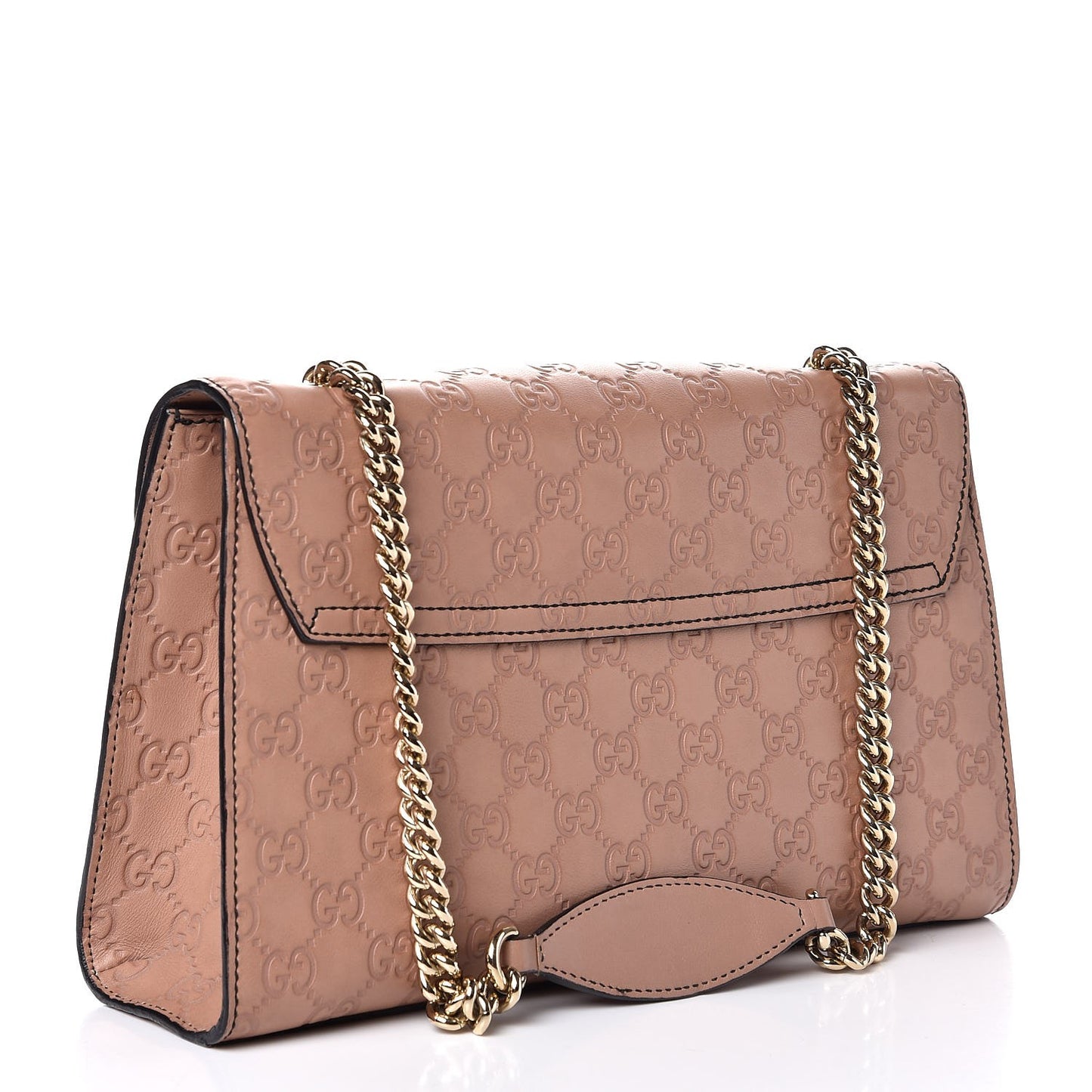 Guccissima Medium Emily Chain Shoulder Bag Camelia