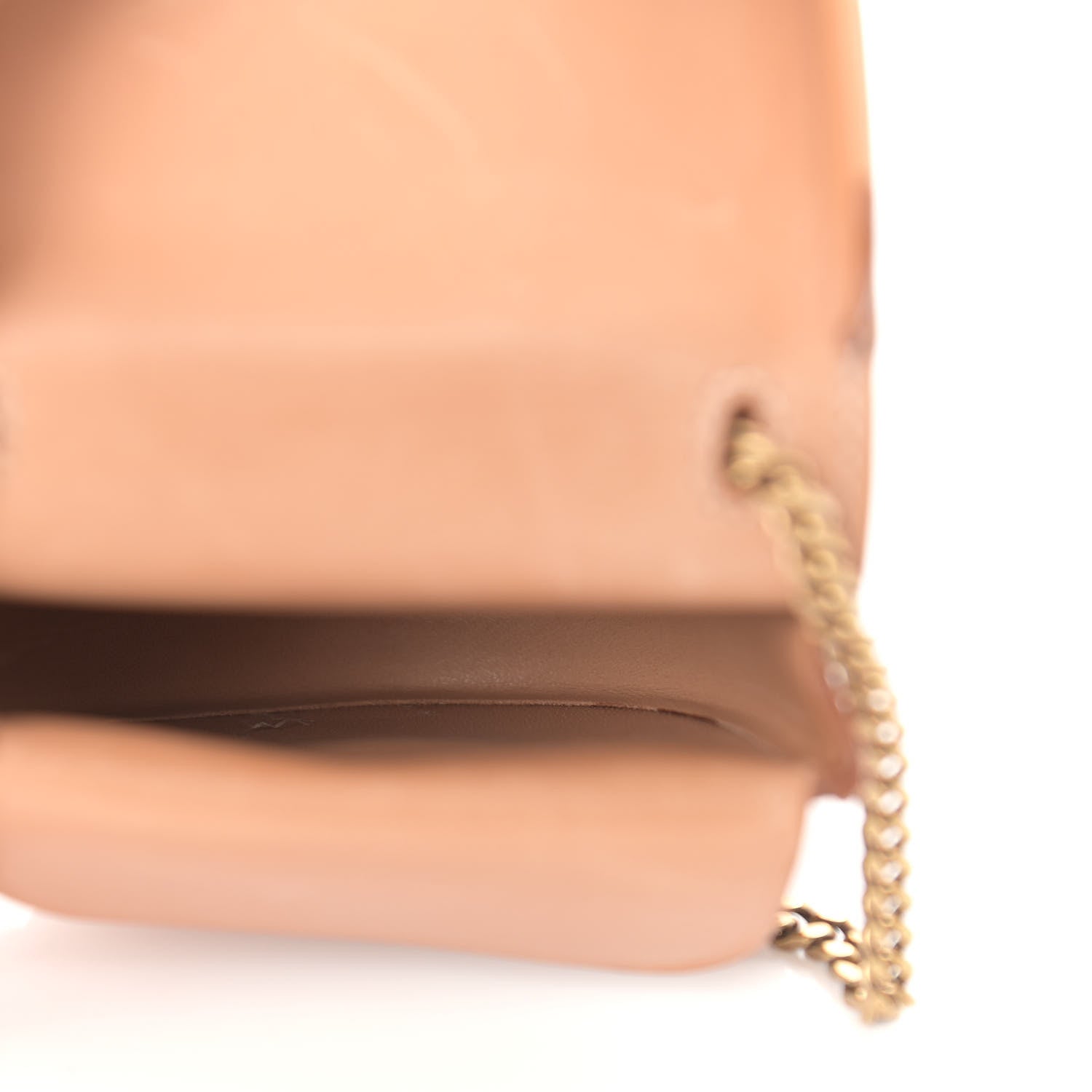 Saint Laurent Calfskin Monogram Baby Kaia Crossbody Bag Vintage Brown 5 of 12