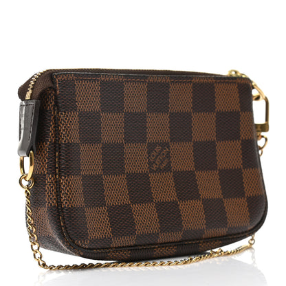 Louis Vuitton Damier Ebene Mini Pochette Accessories 3 of 7