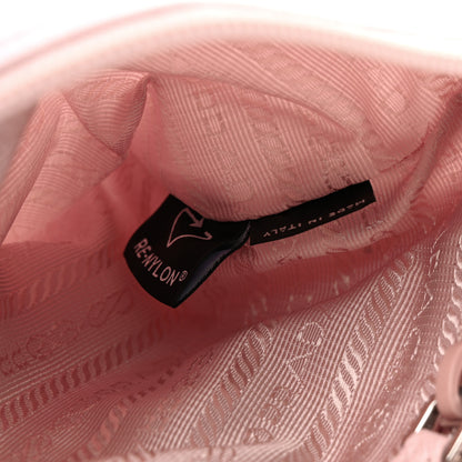 Prada Re-Nylon Vela Saffiano Mini Pochette Bag Alabastro 7 of 11