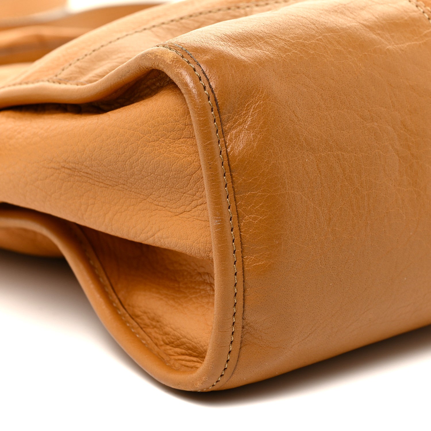 Mulberry Calfskin Taylor Satchel Camel 8 of 17