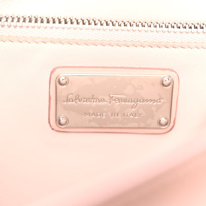 Salvatore Ferragamo Smooth Calfskin Vara Bow Chain Flap Crossbody Jasmine Flow Bonbon 5 of 8