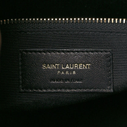 Saint Laurent Grained Calfskin Small Sac De Jour Black 6 of 10