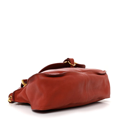 Chloe Calfskin Medium Marcie Satchel Coral Pop 4 of 10