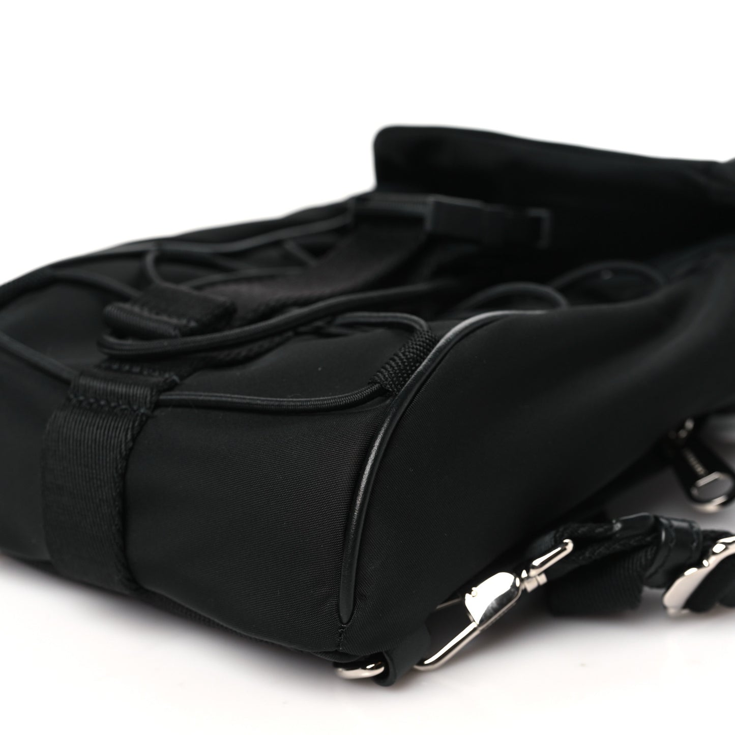 Nylon Murray Sling Bag Black