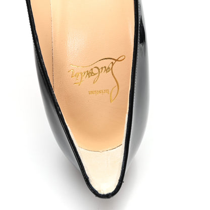 Christian Louboutin Patent Lady Gena 85 Pumps 35 Black 8 of 9