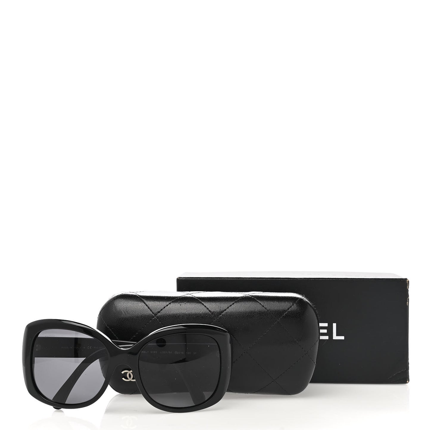 Acetate Polarized CC Sunglasses 5183 Black
